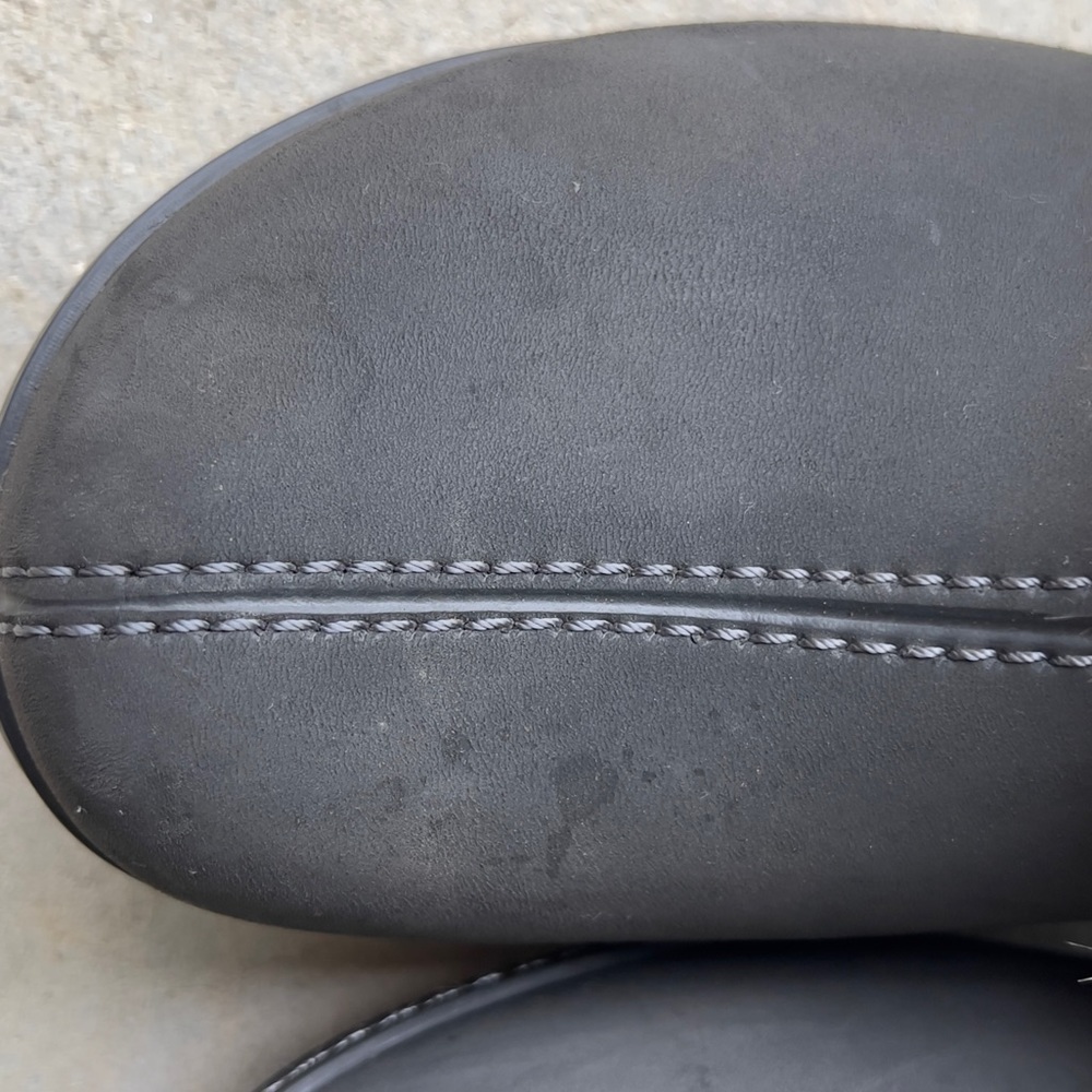 CROCS 16288 Cobbler Fuzz Faux Fur Lined Clogs Mules Dark Brown Womens Sz… - Picture 4 of 11